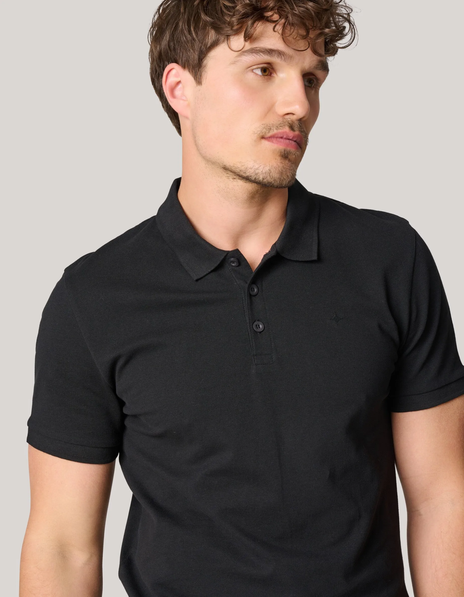 Basis Polo Zwart