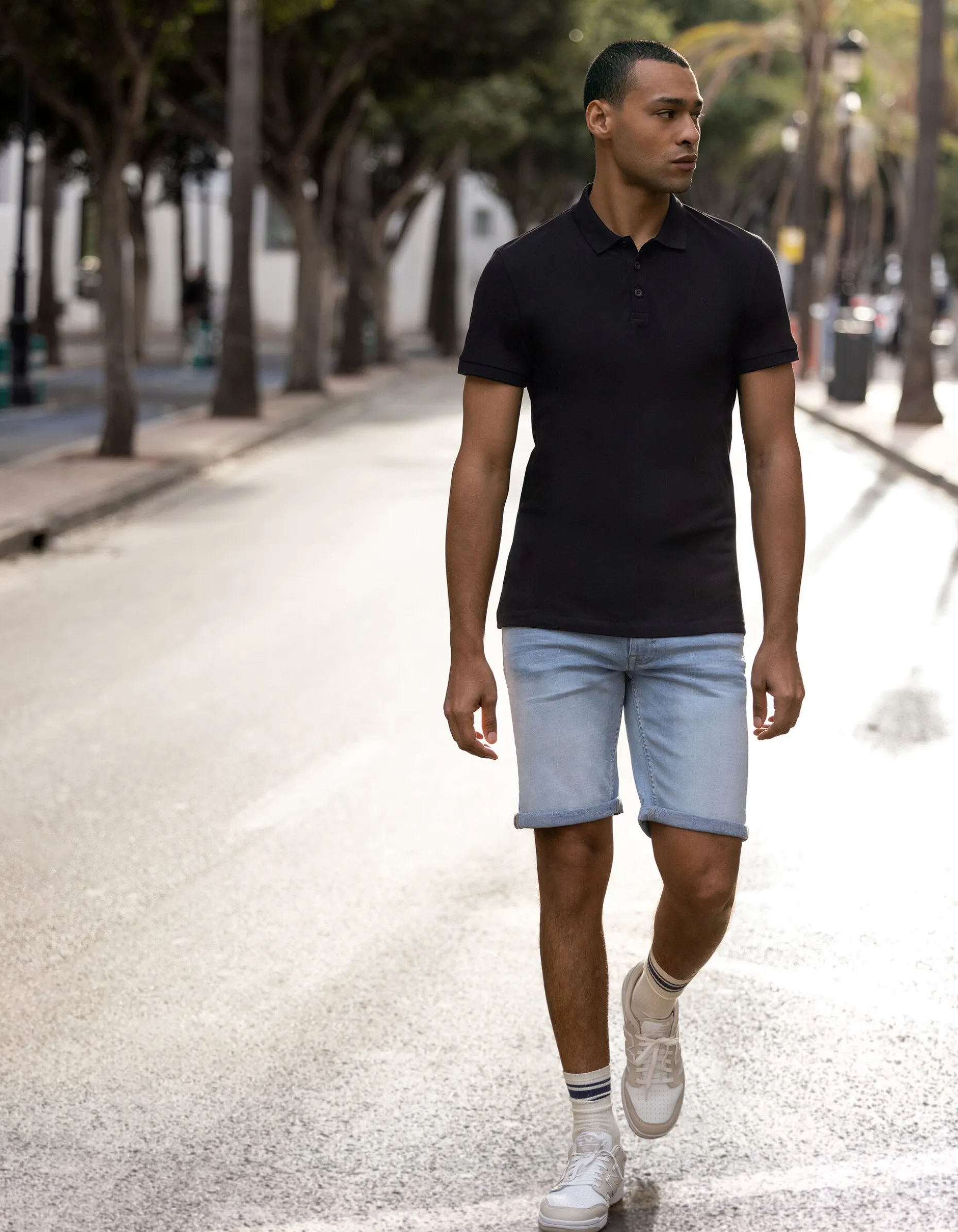 Basis Polo Zwart