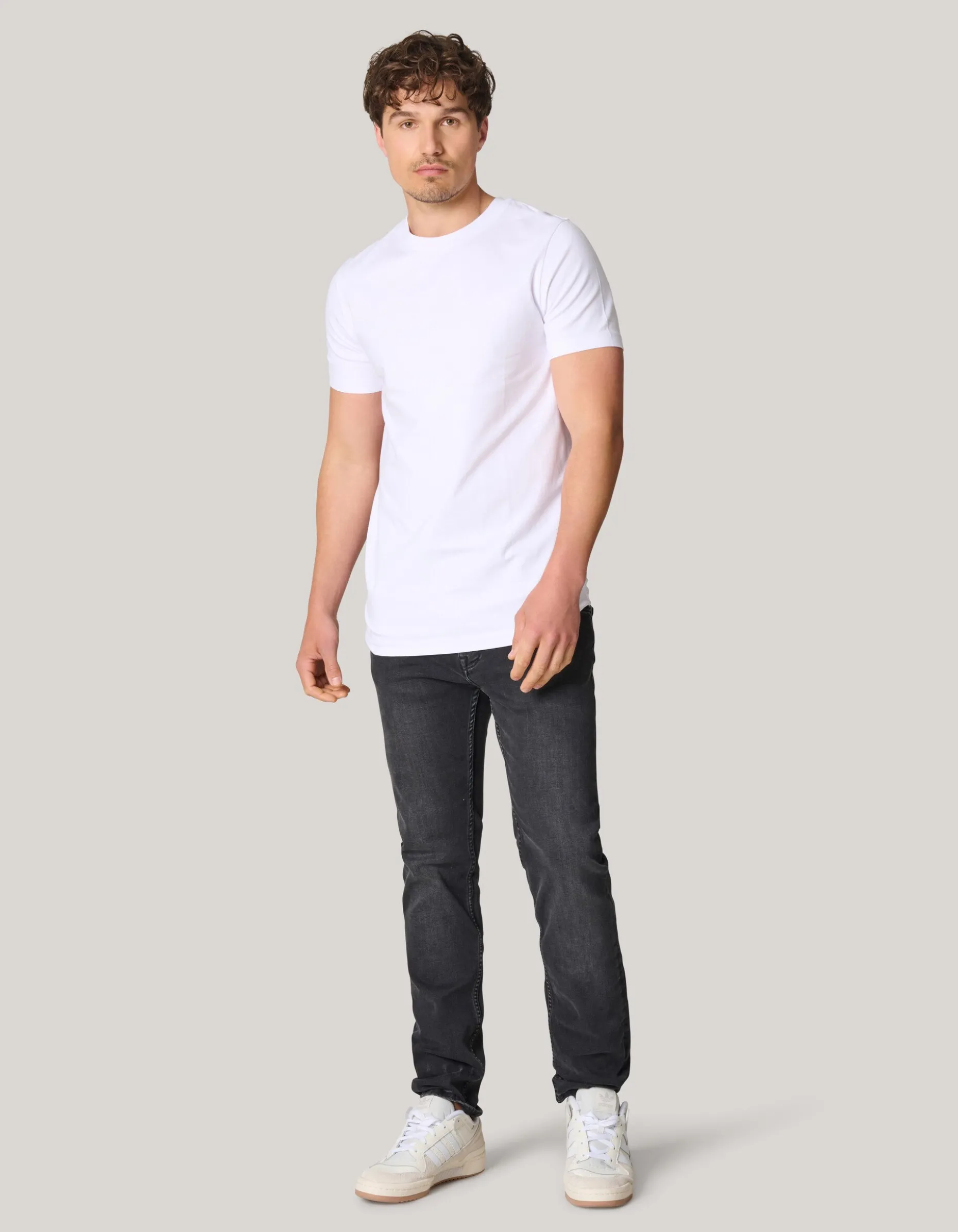 Basis T-shirt Wit
