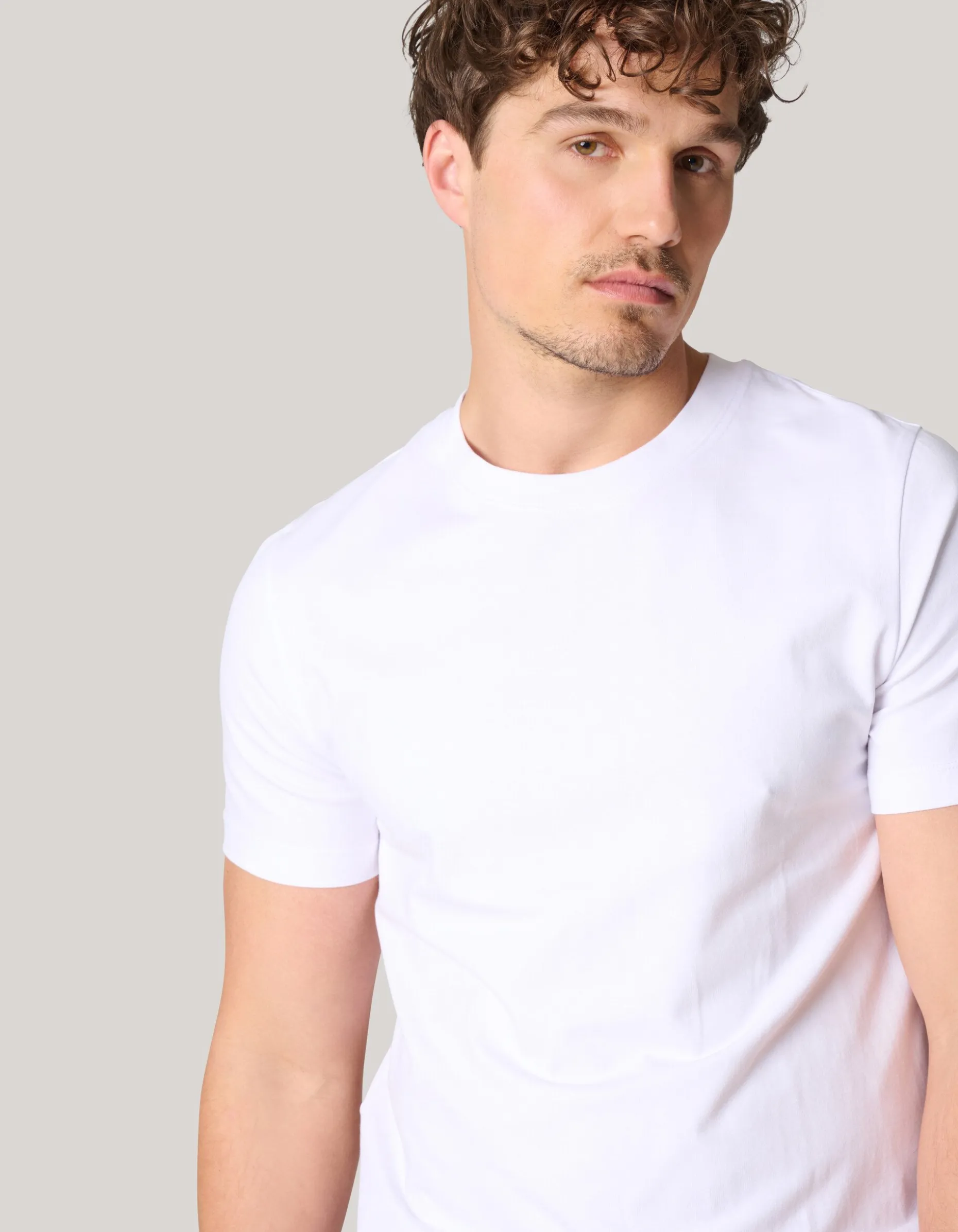 Basis T-shirt Wit