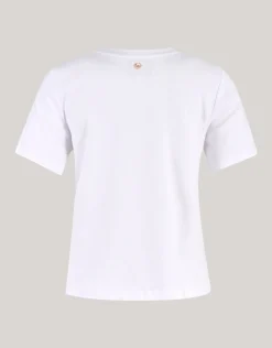 Basis T-shirt Wit By Lonneke