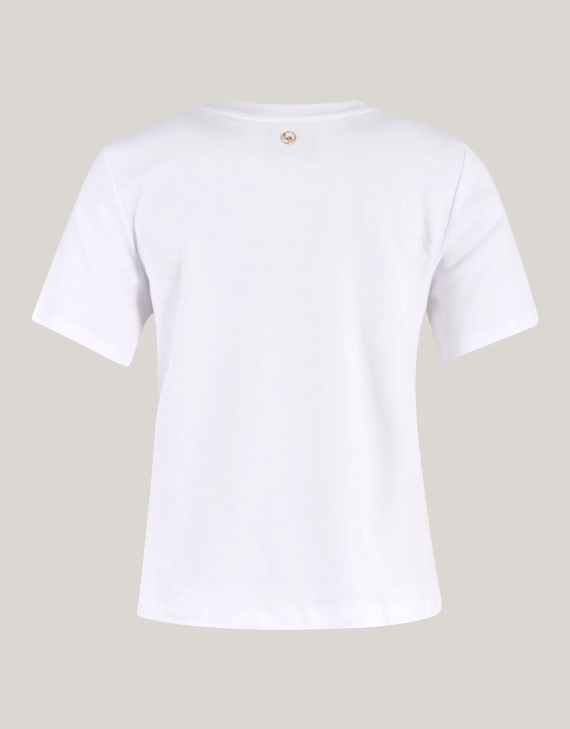 Basis T-shirt Wit By Lonneke