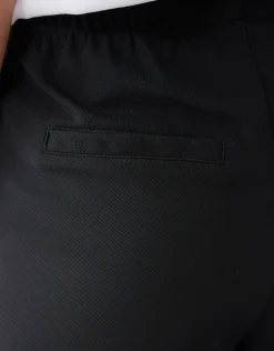 Basis Wide Leg Broek Zwart