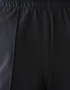 Basis Wide Leg Broek Zwart