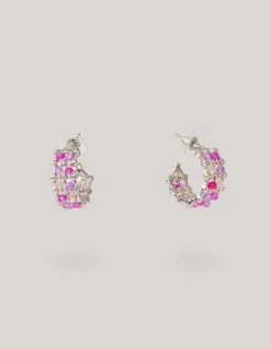 Beaded Oorbellen Zilver