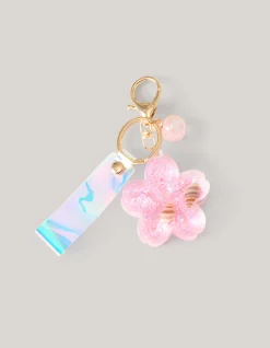 Bloemen Sleutelhanger Roze