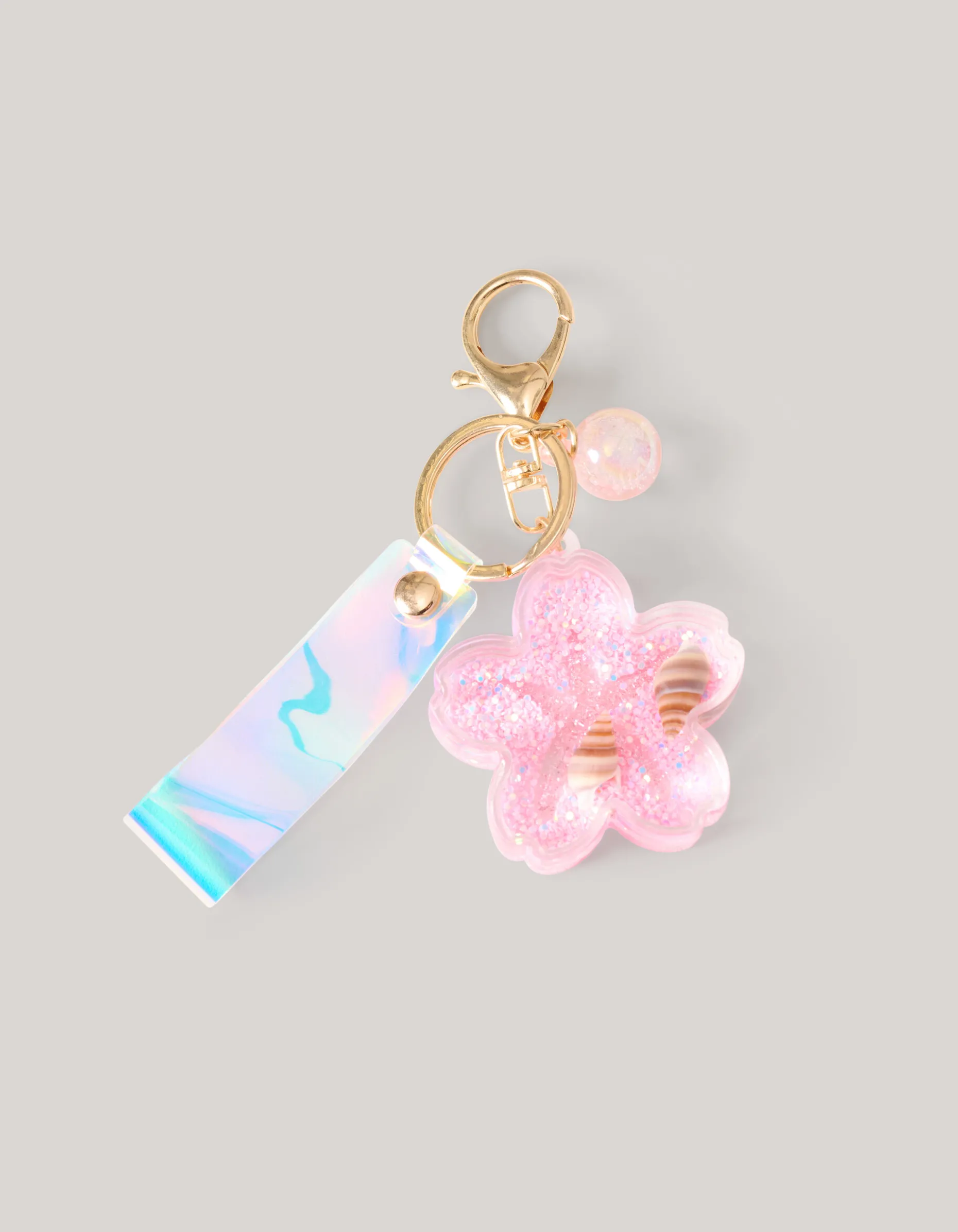 Bloemen Sleutelhanger Roze