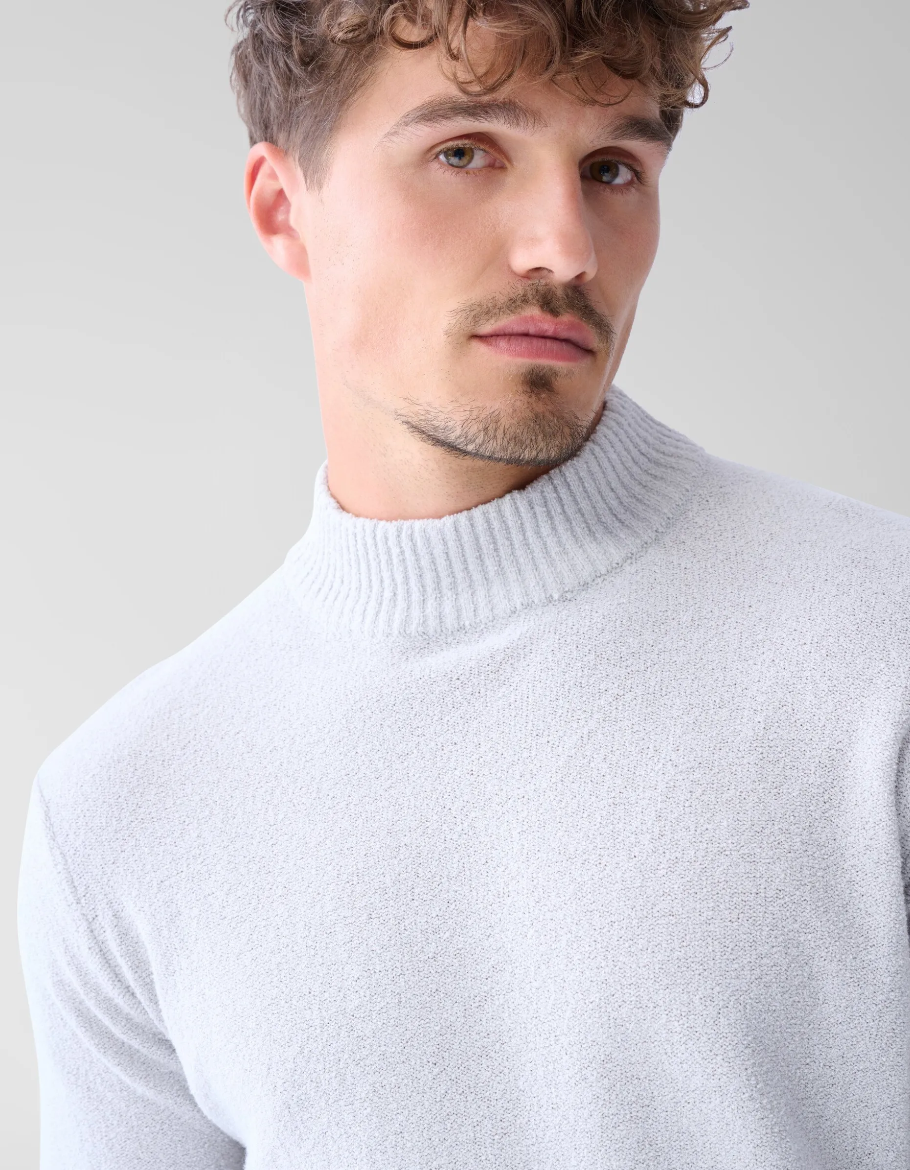 Boucle Trui Grijs