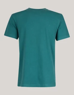 Brushed T-shirt Turquoise