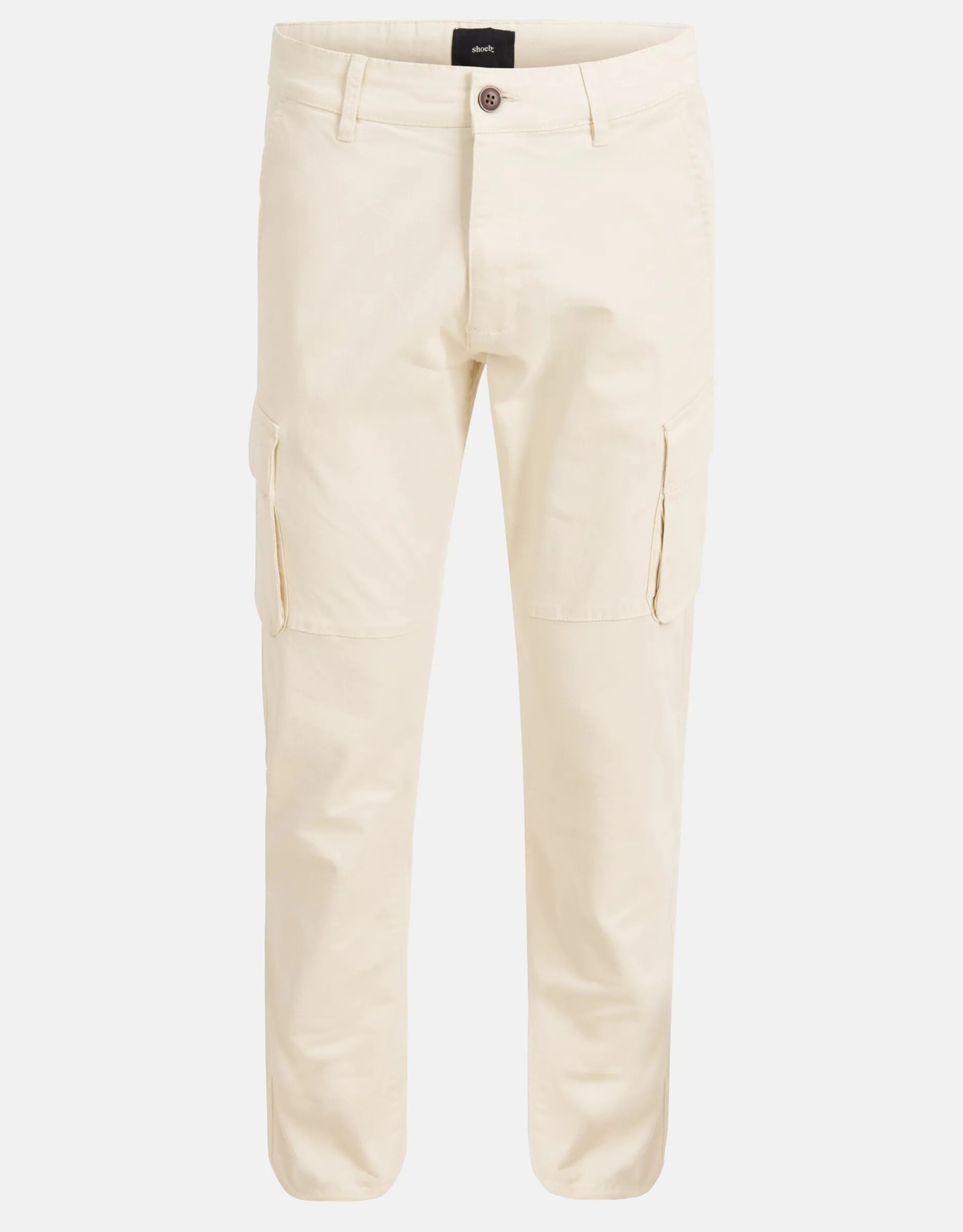 Cargo Broek Gebroken Wit