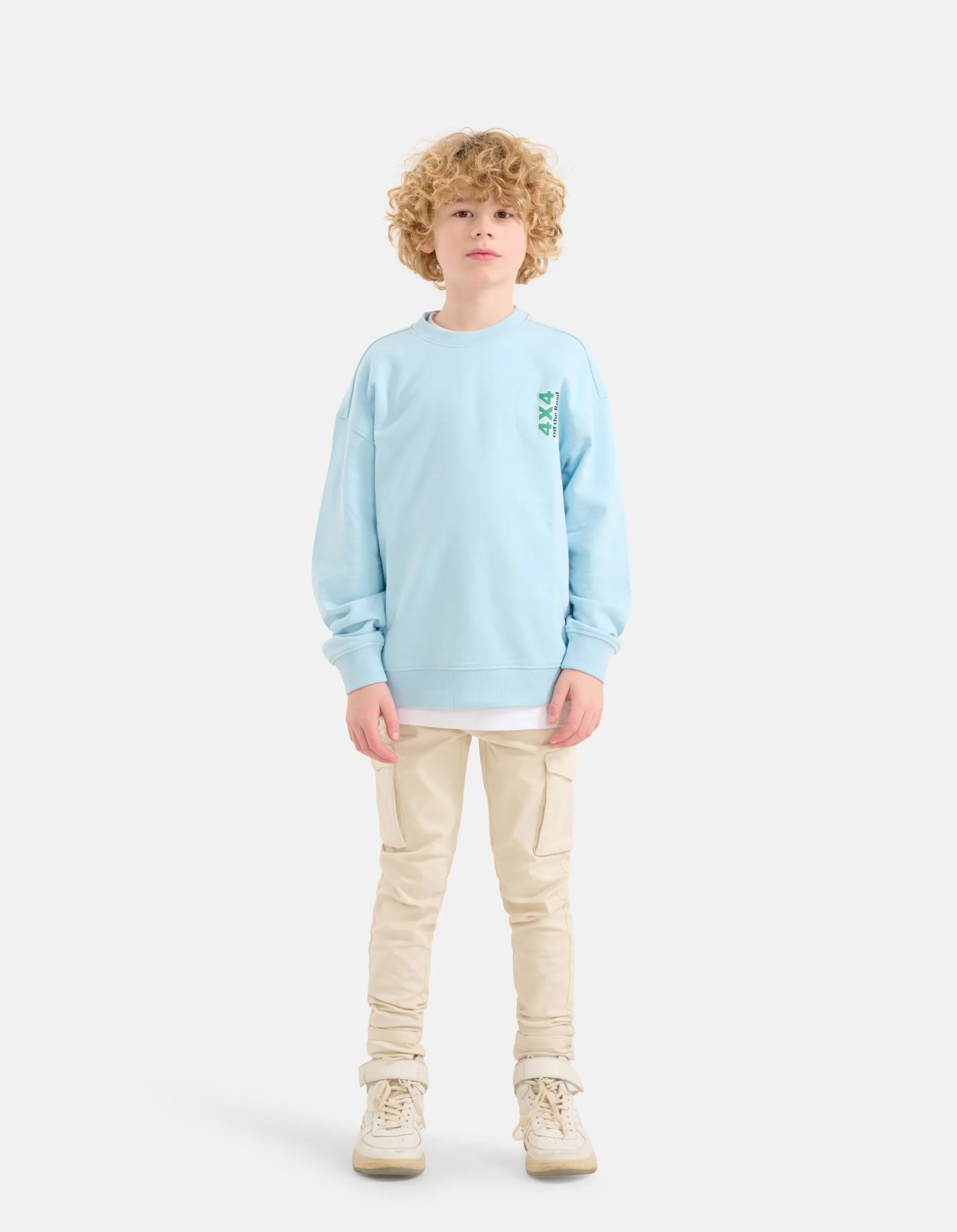 Cargo Broek Gebroken Wit