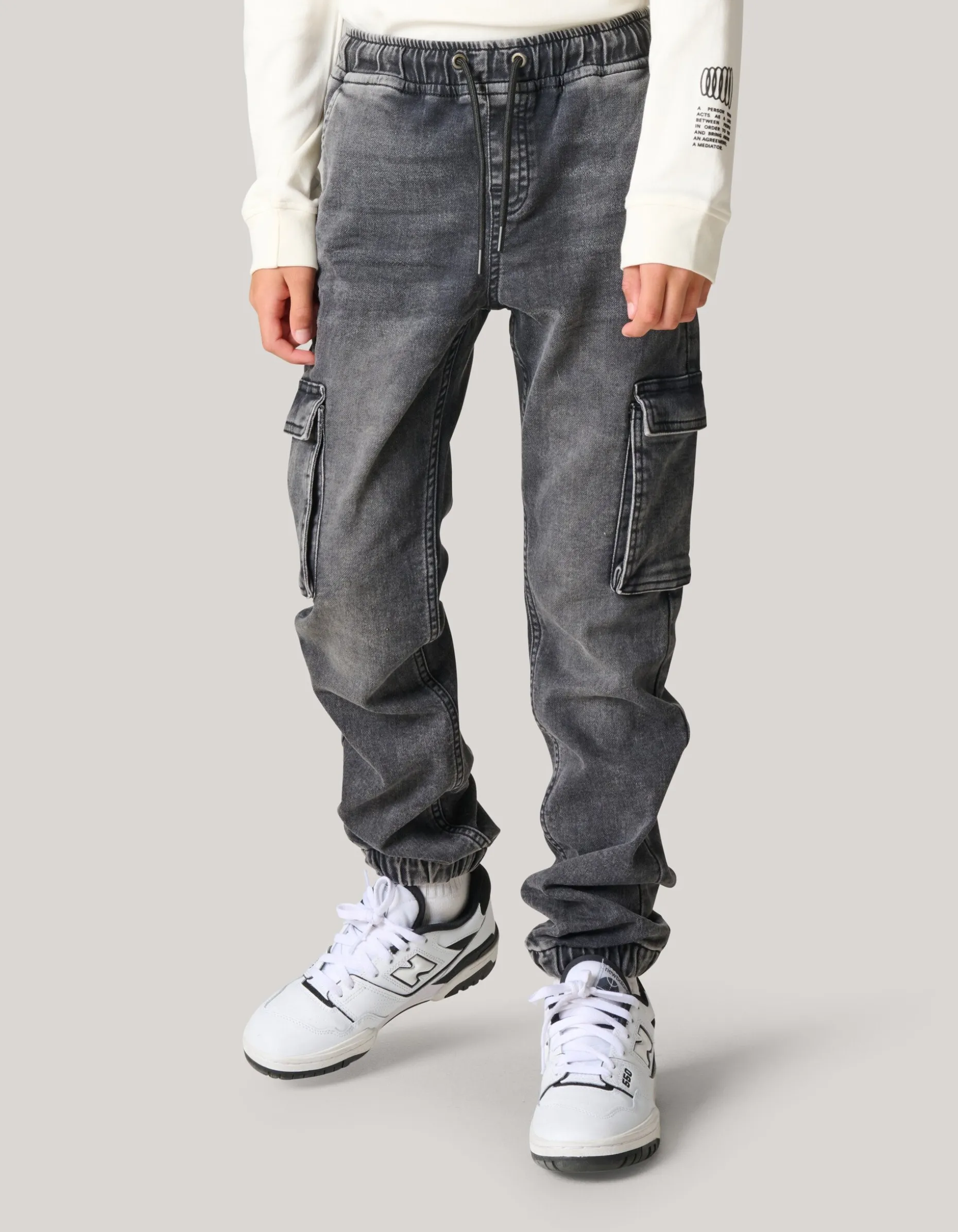 Cargo Jog Broek Donkergrijs