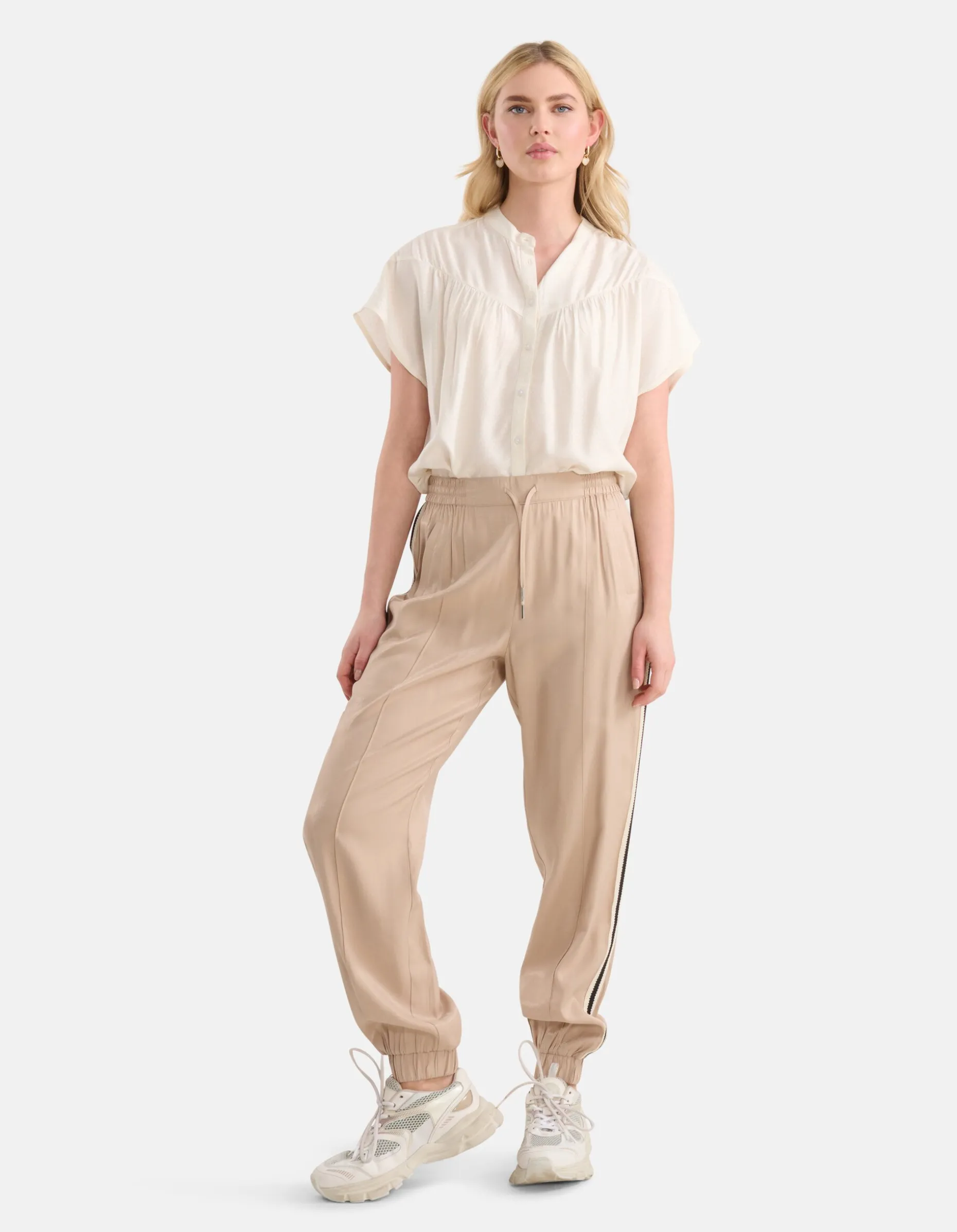 Cargo Tape Broek Zand