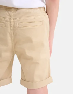 Casual Twill Short Beige