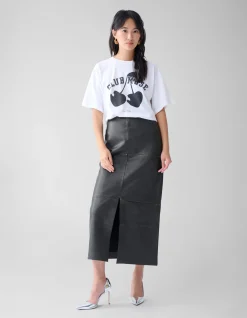 Cherry Artwork T-shirt Wit
