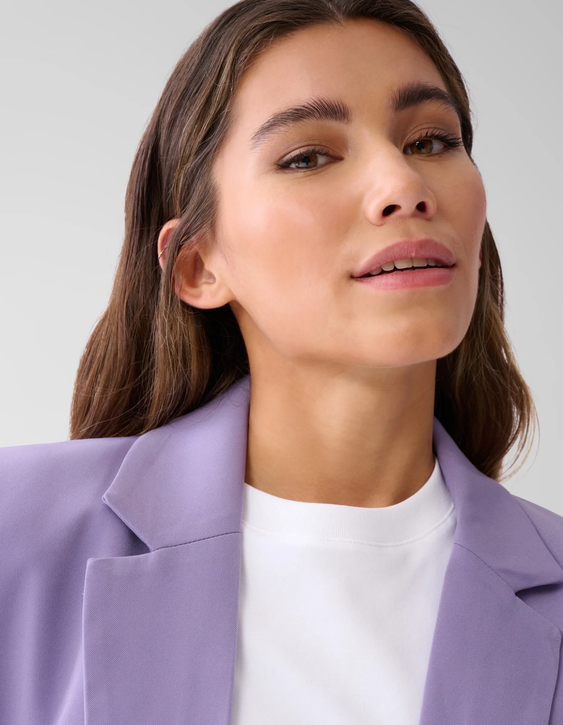 City Label Blazer Paars