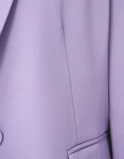 City Label Blazer Paars