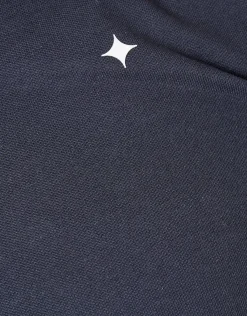 Contrast Pique Polo Donkergrijs