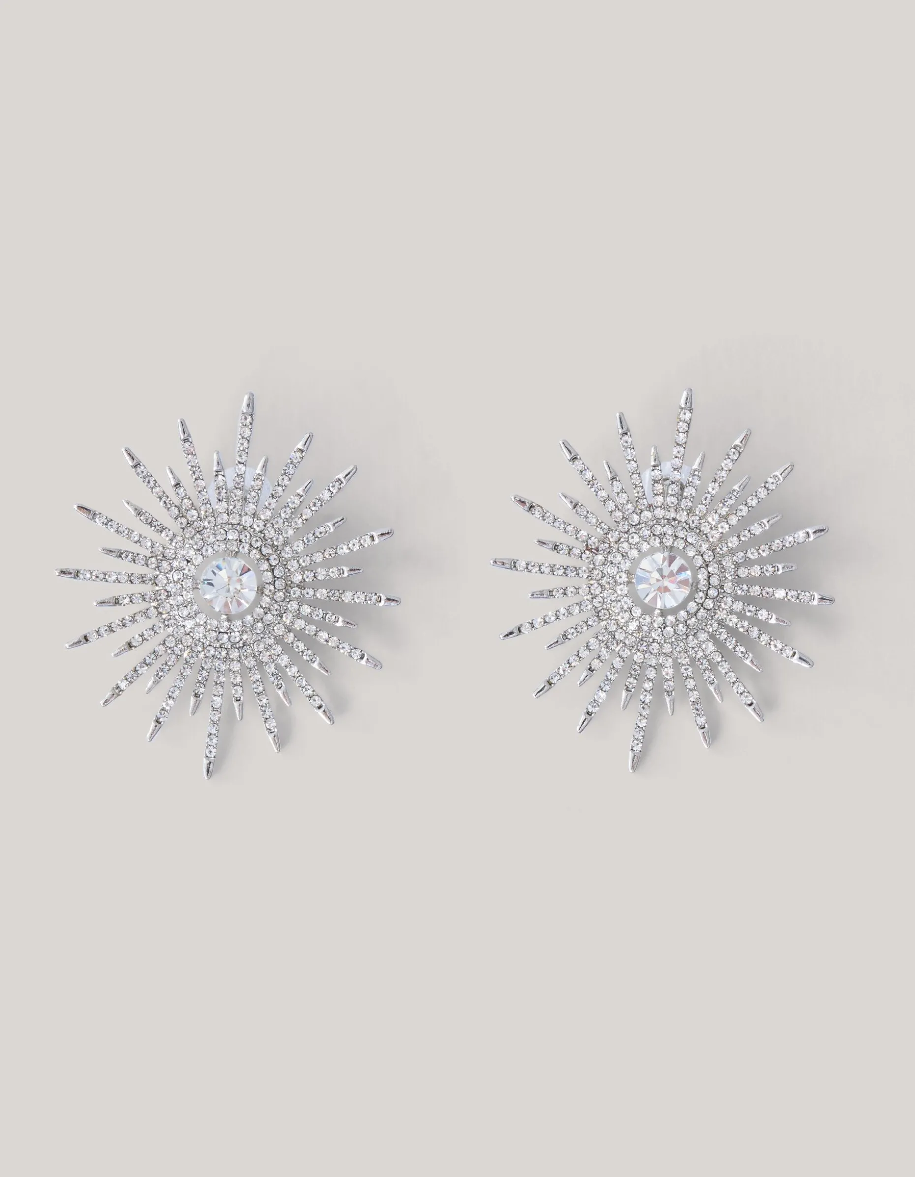 Cosmic Oorbellen Zilver