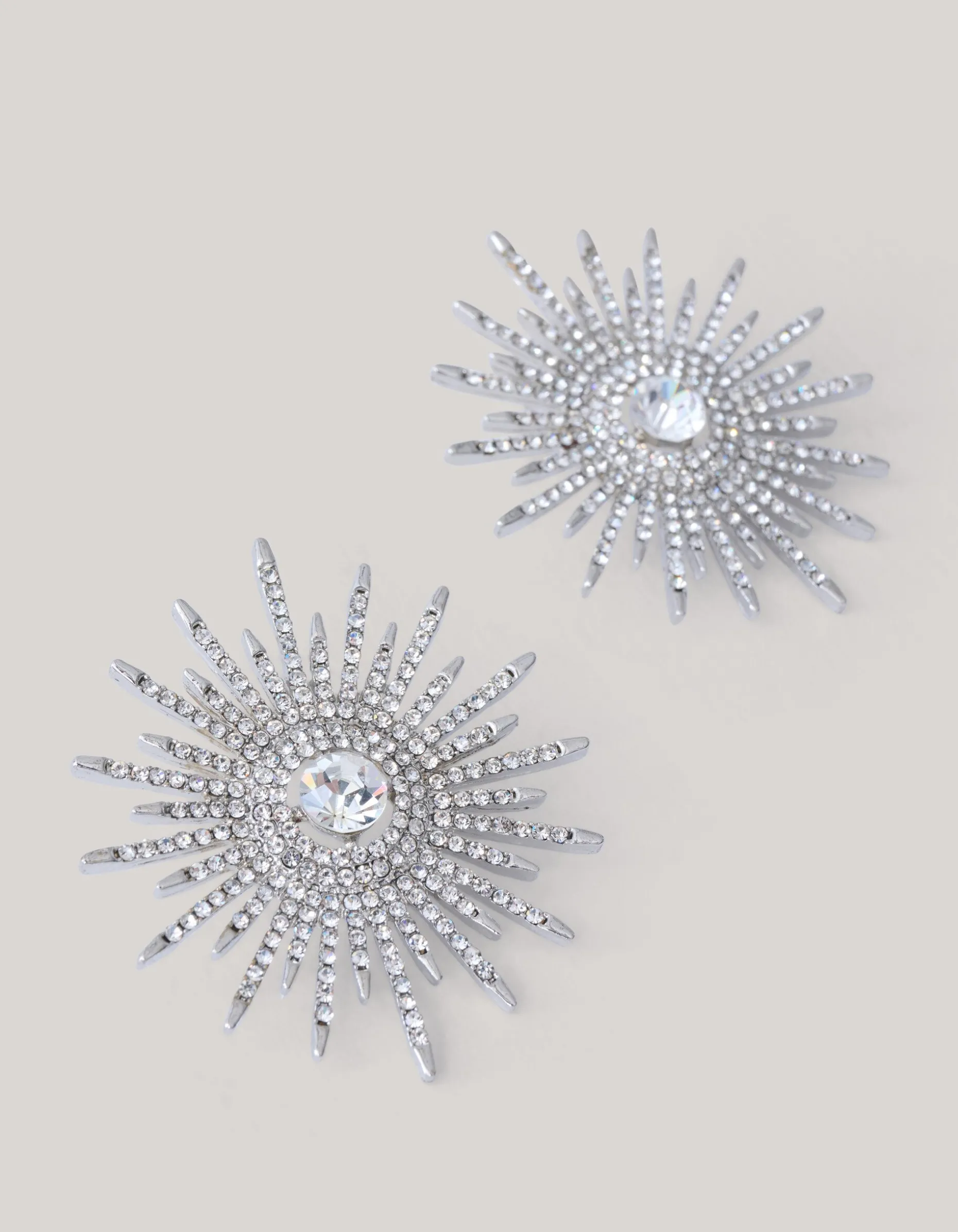 Cosmic Oorbellen Zilver