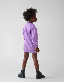 Cosmic Sweater Jurk Paars