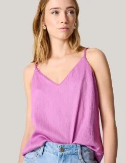 Crinkle Singlet Roze