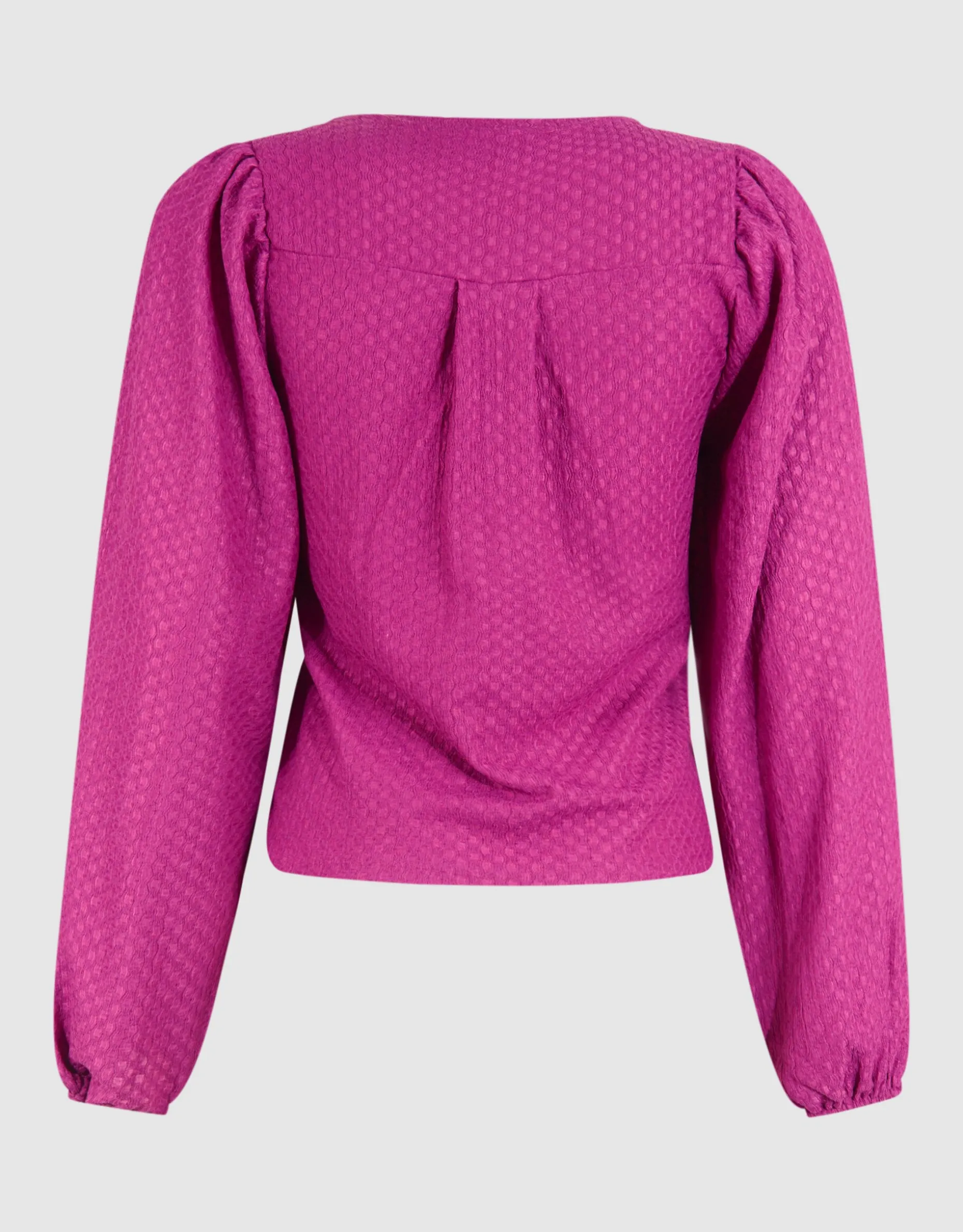 Crinkle Top Paars
