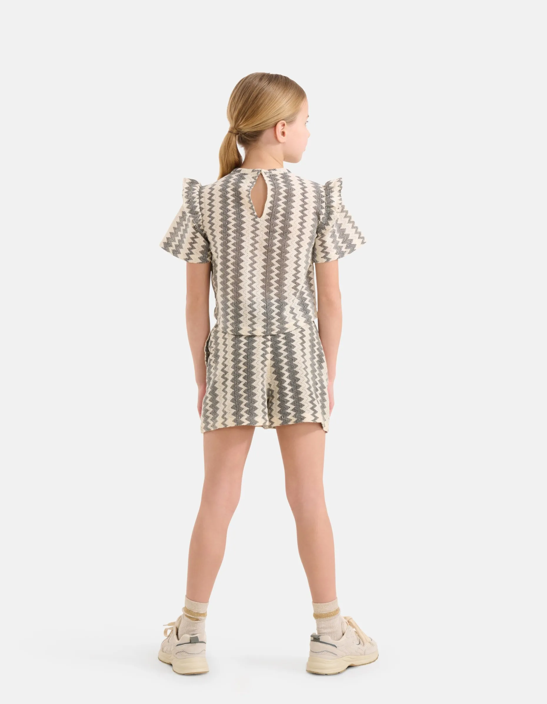 Crochet Short Zwart
