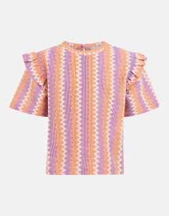 Crochet Top Paars