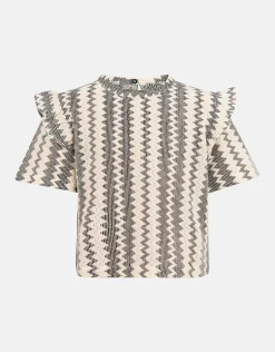 Crochet Top Zwart