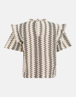 Crochet Top Zwart