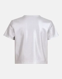 Cropped Top Zilver