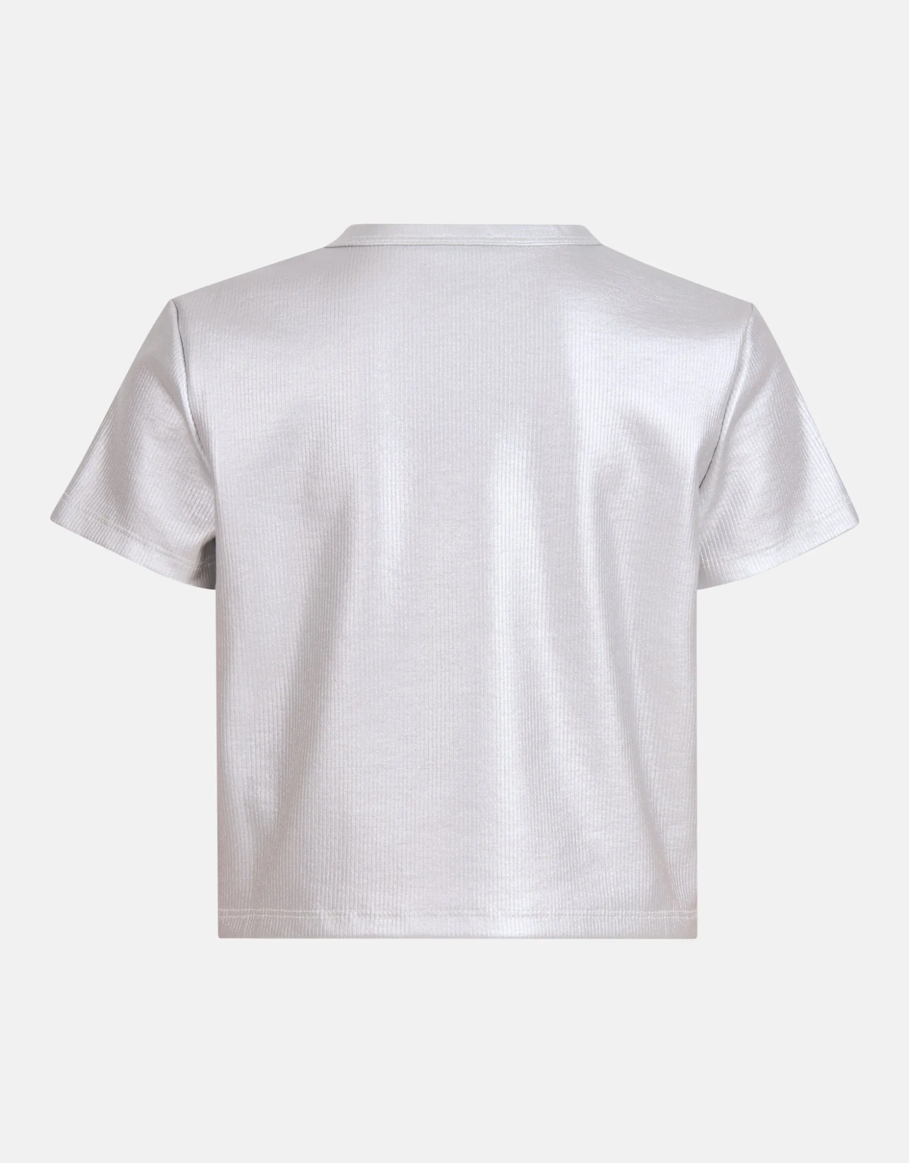 Cropped Top Zilver