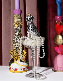 Dalmatiër Kerstbal Wit/Zwart By Fred