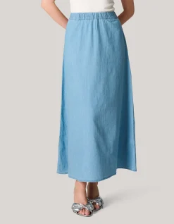Denim Maxi Rok