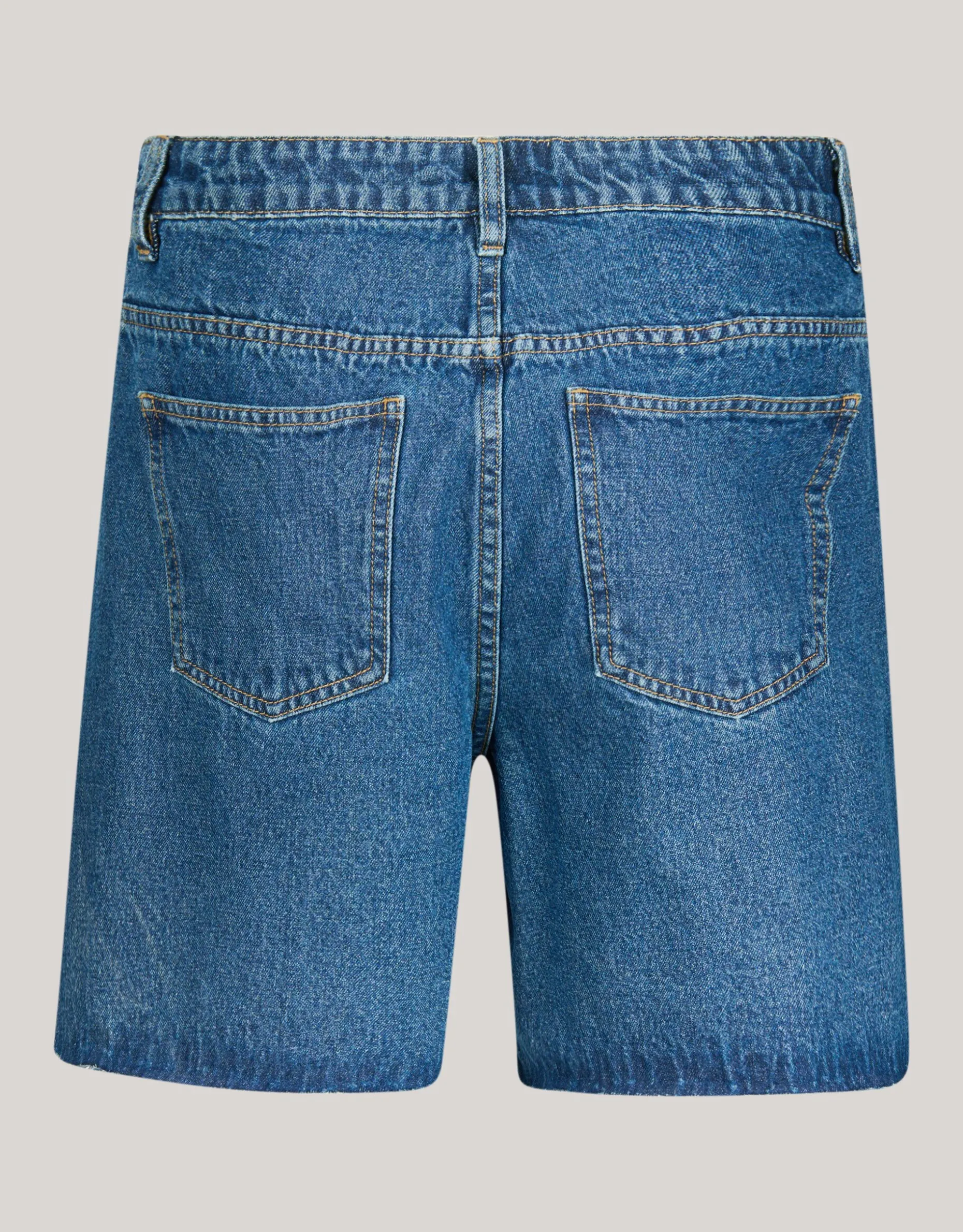 Denim Short Donkerblauw