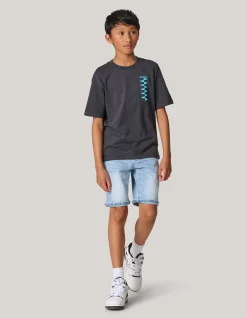 Denim Short Lichtblauw
