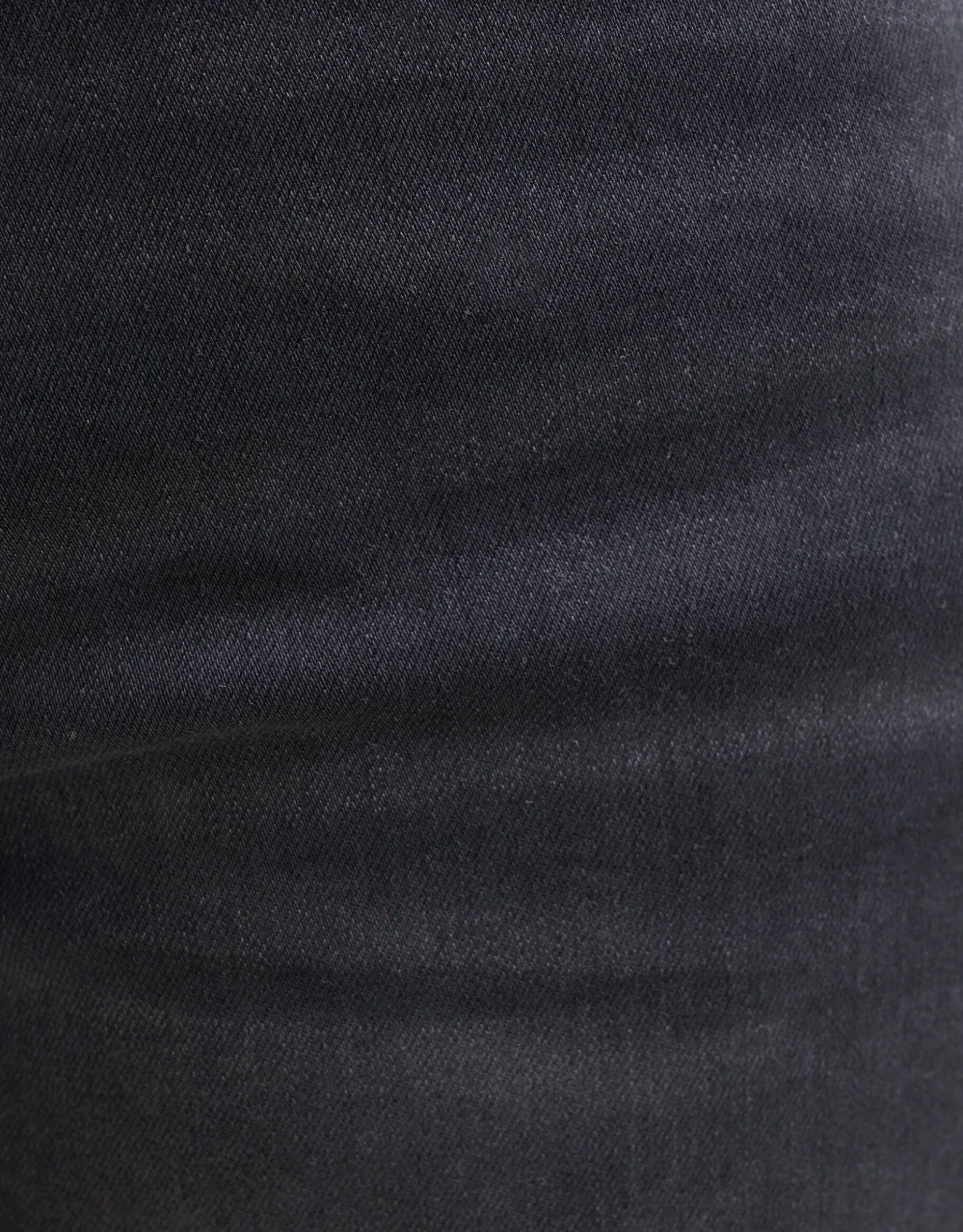 Denim Short Zwart