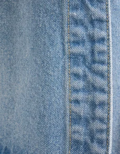 Denim Wrap Skort