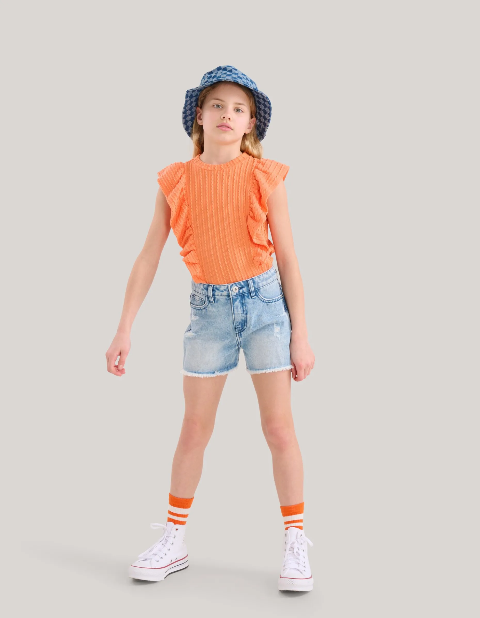 Destroy Denim Short Bleached