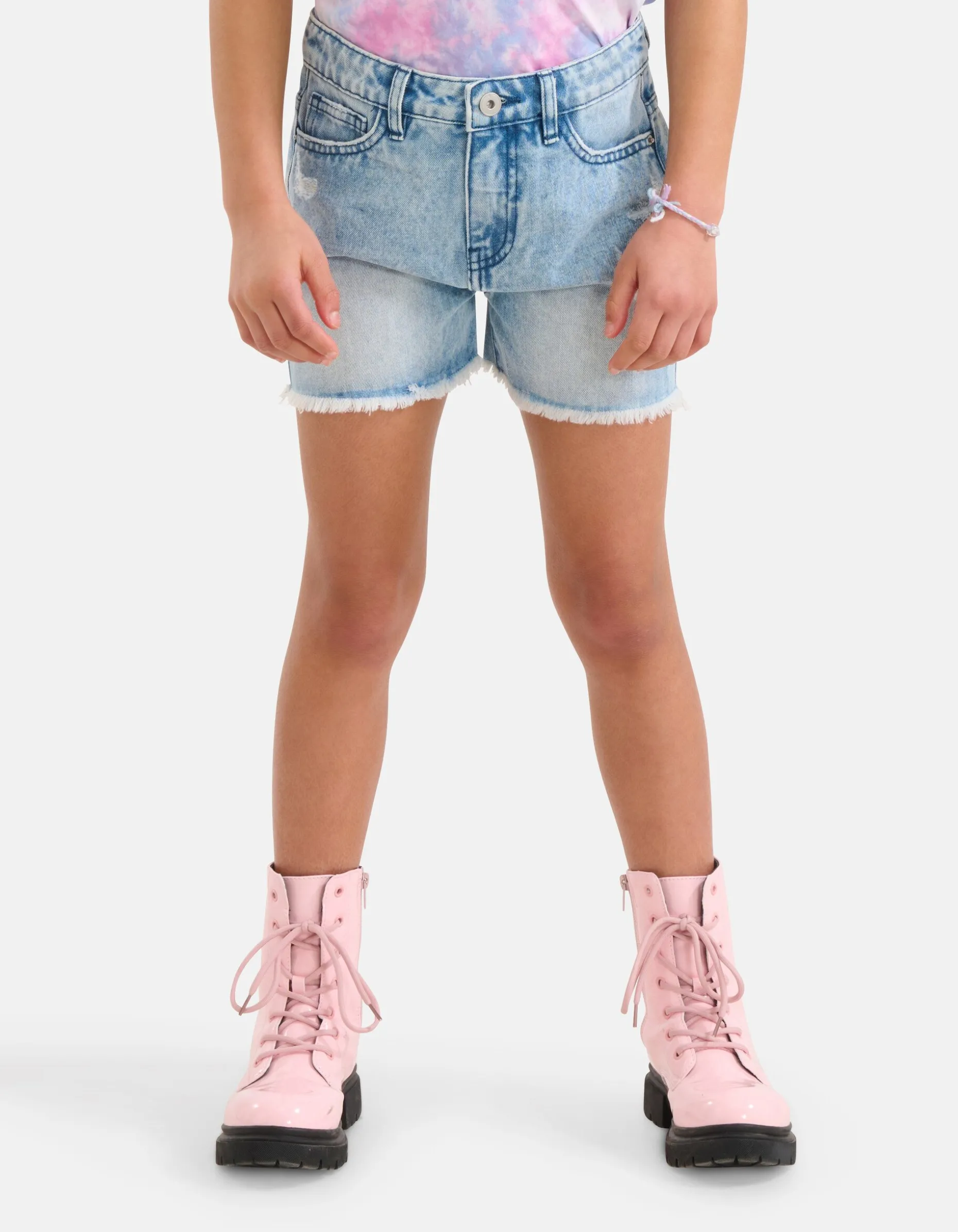 Destroy Denim Short Bleached