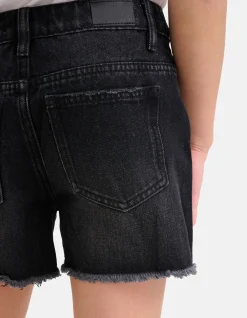 Destroy Denim Short Zwart