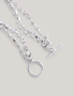 Double Ketting Zilver