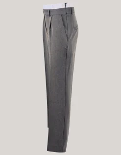 Double Waistband Jogger Donkergrjis