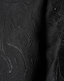 Embellished Bomber Zwart