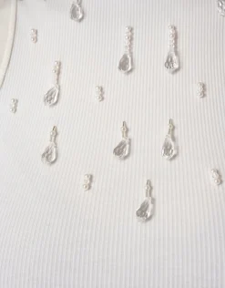 Embellished Singlet Wit