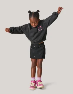Embellished Skort Zwart