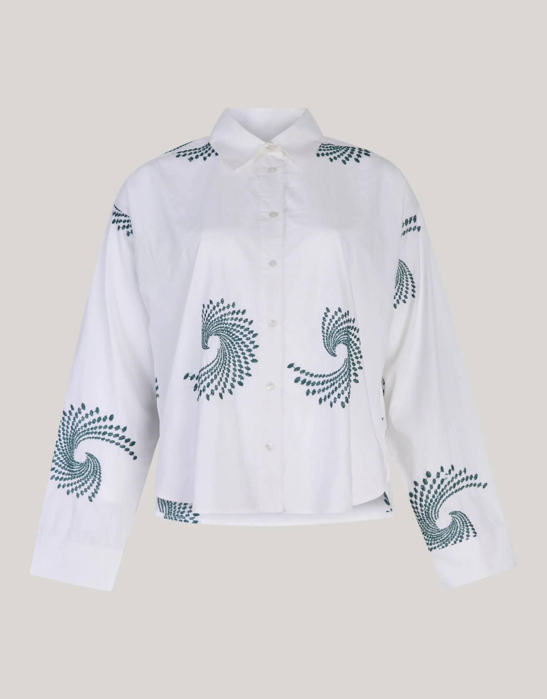 Embroided Blouse Wit By Mieke