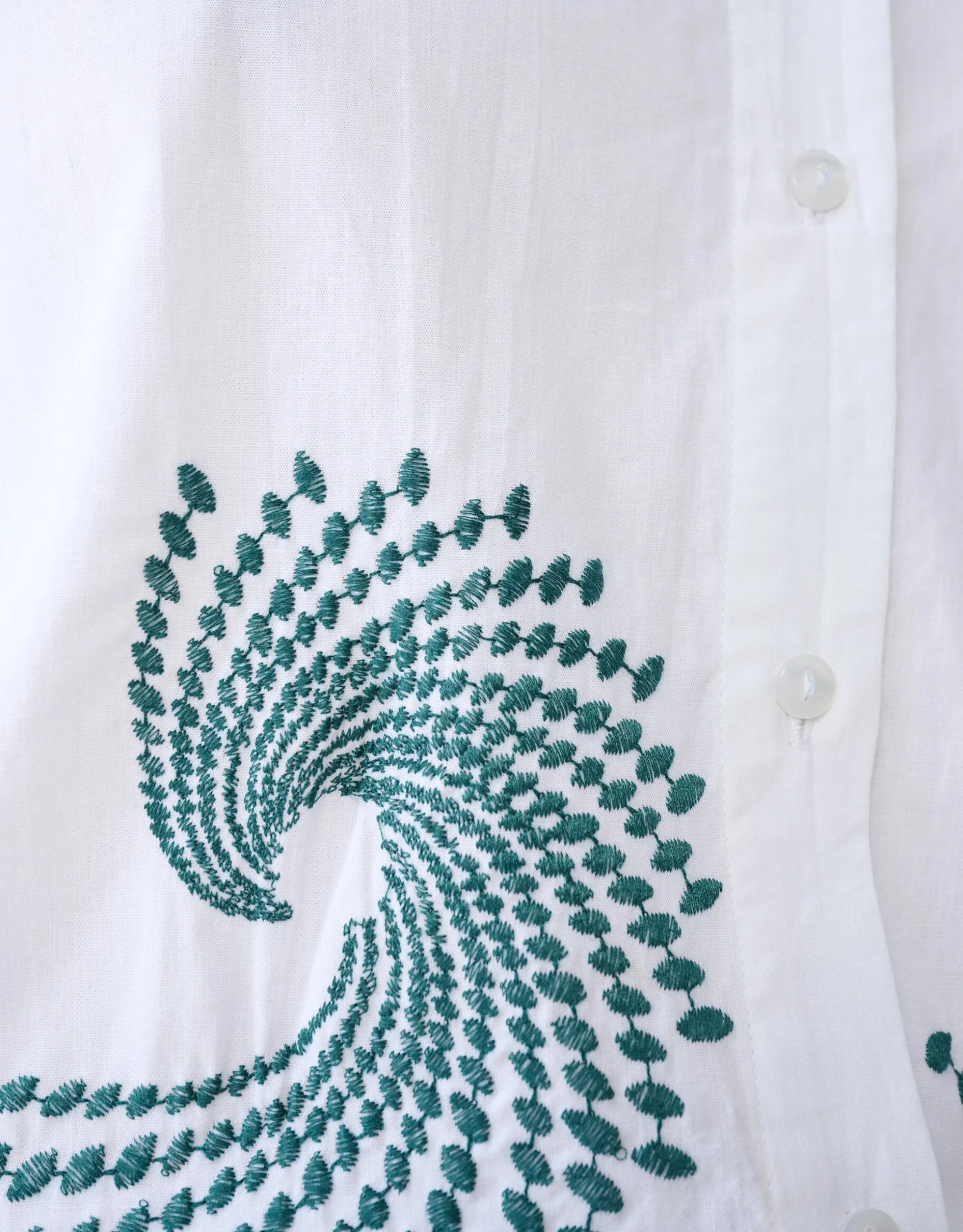 Embroided Blouse Wit By Mieke