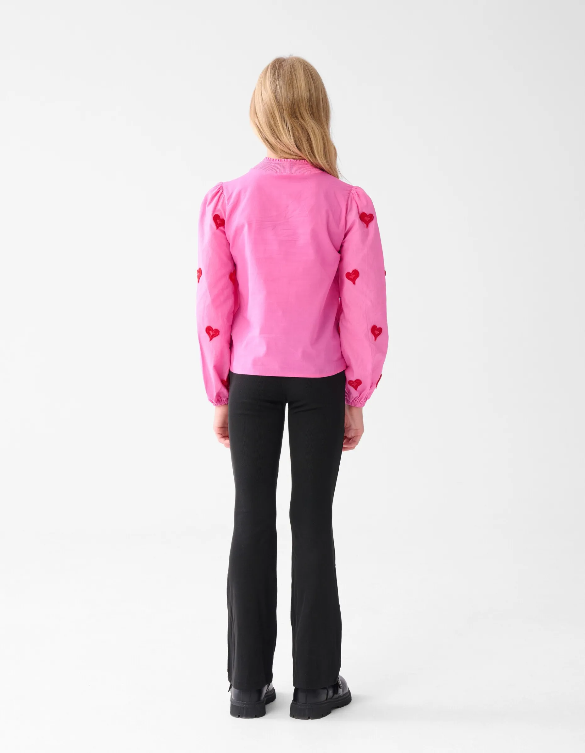 Embroidery Longsleeve Roze